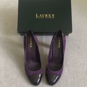 New Ralph Lauren cap toe pumps